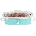 Megachef 3.5 Qt Casserole Slow Cooker Temperature Settings Turquoise. Fixed Price $76.71.