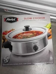 Parini 2.5 Qt. Slow Cooker/casserole - Oven Safe Removable Stoneware Nib!. Fixed Price $29.99.