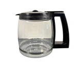 Cuisinart 12 Cup Glass Replacement Carafe Black Handle Lid Coffee Pot Clear. Fixed Price $8.40.
