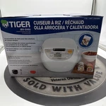 Tiger JBV-G10U 5.5 Cup 1.0L Microcomputer Rice Cooker Warmer Steamer. Fixed Price $81.99.