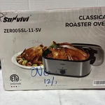 Sunvivi Electric Roaster Oven With Lid. Fixed Price $58.49.