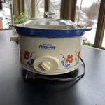 Rival Crock Pot Stone Slow Cooker 3154-803. Fixed Price $12.75.