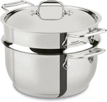 All-clad E414S564 Steamer 5-QUART, Silver. Fixed Price $190.10.