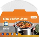 Syntus 30 Count Slow Cooker Liners, Large Size 13" X 21" Fits 3-8 Quart Pots Bpa. Fixed Price $16.41.