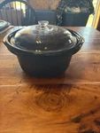 Rival Crock Pot Slow Cooker Replacement Stoneware Blue INSERT-D259-762-310619. Fixed Price $8.24.