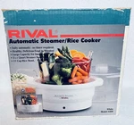 Rival 4460 Automatic Vegetable Steamer And Rice Cooker Box Vintage. Fixed Price $19.21.