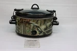 Crock Pot SCCPVL500-MO Quart Mossy Oak Design And Carry Oval Slow Cooker. Fixed Price $49.99.