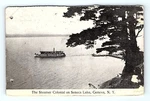 Postcard Paddle Steamer Colonial Passnger Ship Seneca Lake Geneva New York. Fixed Price $6.00.