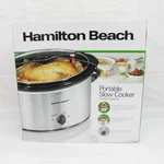 Hamilton Beach 5QT Slow Cooker Crockpot Model 33556 New Original. Fixed Price $92.99.