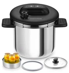 Koch Systeme Cs Stainless Steel Pressure Cooker 8.5QT, Olla De Presion, 18/10.... Fixed Price $136.09.
