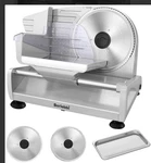 Meat Slicer, 200W Machine For Home, Dc Motor Quiet Deli. Fixed Price $95.00.