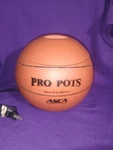 Pro Nba Basketball Ceramic Slow Cooker Appetizer Tailgate BB-10 1.5 Qt. Fixed Price $17.25.