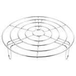 Upkoch Stainless Steel Rack Round Cooling Food Vegetable Steamer.... Fixed Price $23.97.