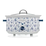Slow Cooker 6.8 Quart Laura Ashley Large Ceramic Crock 3 Heat Settings People. Fixed Price $154.99.