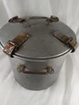 Old Vintage American Pressure Cooker #70 Patented 1910 8 Q Kitchen Pot Latch Lid. Fixed Price $35.20.