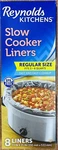 Reynolds Kitchens Slow Cooker Liners Regular Size (fits 3-8 Quarts). Fixed Price $15.99.