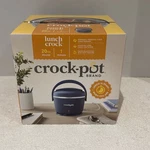 Crockpot Electric Lunch Box Portable Food Warmer On-the-go, 20-OUNCE, Faded Blue. Fixed Price $29.95.