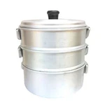 Aluminium Momos Steamer,no 10,CAPACITY 2.735 Litrs, Having Three Tier Lbh 202025. Fixed Price $95.79.