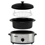 Nesco 4816-25 6QT Prcln Rstr Ss Slvr. Fixed Price $93.24.