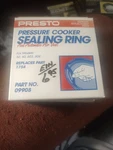 Presto Pressure Cooker Sealing Ring 09908 & Automatic Air Vent Nos. Fixed Price $9.49.