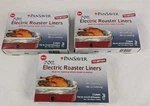 Pansaver Foil Electric Roaster Liners Boxes 34X16 Fit 16-22QT. Fixed Price $49.99.
