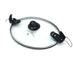 Crock Pot SCCPVL610 SCCPVL600 SC53 12.5" X 9.5" Oval Glass Lid Top W/ Lock Clips. Fixed Price $29.99.