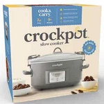 Crock-pot Programmable 7-QUART And Carry Slow Cooker Grey. Fixed Price $335.39.