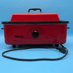 Nesco Everyday Qt Roaster Oven - Red Model 4815 Tested & Working. Fixed Price $58.87.