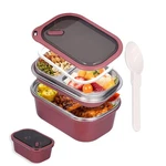 Lunch Box 1200ML Layers Hot Food Containers With Spoon Portable Adult.... Fixed Price $37.28.