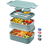 Dacool Lunch Box Adults Bento 74 Oz All-in-one Stackable 1-MORANDI-GREEN. Fixed Price $22.96.