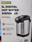 Nutrichef 5L Digital Hot Water Dispenser-auto Safety Lock, 5.283QUARTS. Fixed Price $70.48.