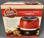Presto Orville Redenbacher Caramel Maker 4.7 Qt. Popcorn Machine. Fixed Price $27.87.
