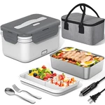 Herrfilk Electric Lunch Box Food Heater 100W, 4 In Ultra Quick Heated. Fixed Price $46.27.