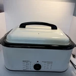 Vintage Hamilton Beach Automatic Roaster Oven 18 Qt Works!. Fixed Price $60.00.