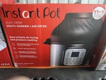 Instant Pot 8-QUART Duo Crisp 11-IN-1 Electric Pressure Cooker (140-0021-01). Fixed Price $125.00.