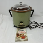Rival Crock Pot Model 3101/2 Slow Cooker Avocado Green 3.5QT (tested & Working). Fixed Price $35.95.