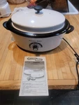 Proctor Silex Roaster Oven Discontinued Hamilton Beach 6.5 Quart Capacity Nice. Fixed Price $39.50.