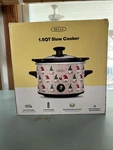 Bella 1.5 Qt Crock Pot Slow Cooker Pink Salt Gnome Special Edition Never Opened!. Fixed Price $26.00.