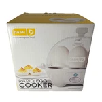 New Dash Rapid Cooker White Model DEC005WH Cooks 6 Eggs Time. Fixed Price $13.99.