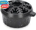 Cast Iron Wood Stove Steamer 2.5 Quart With Large Opening Top - Flake Grey. Fixed Price $63.21.
