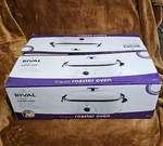 Rival Large Quart Roaster Oven Midel RO171 Removable Roating Pan & Rack Nob. Fixed Price $68.82.