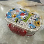 Snoopy Peanuts Skater Bento Lunch Box (20.29OZ) 600ML Japan. Fixed Price $39.99.