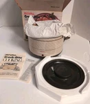 Nos Vintage Rival Crock-ette Slow Cooker Qt Model 3200 Almond 1986. Fixed Price $38.99.