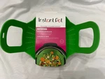 Instant Pot Official Silicone Steamer Basket Green 6 & 8 Qt Dishwasher Safe. Fixed Price $9.45.
