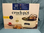 Crock-pot Multimeal Multicooker Programmable 7.4 Quarts Brand New Sealed. Fixed Price $130.00.