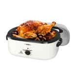 Sunvivi 26 Quart Electric Roaster Oven With Glass Lid Self-basting Removable Pan. Fixed Price $164.98.