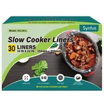 Syntus Slow Cooker Liners, 30 Count Cooking Bags Extra Large Size Disposable .... Fixed Price $26.49.