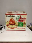 Rival Crock Pot Fiesta Dipper NF100 2006 Warmer Sombrero Party Tray Salsa Chips. Fixed Price $40.00.