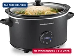 Hamilton Beach 6 Quart Set & Forget Programmable Slow Cooker With Defrost Functi. Fixed Price $118.04.