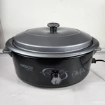 Nesco Qt Electric Roaster Oven Steam Bake Stew Model 4946-10 Tested Works. Fixed Price $59.99.
